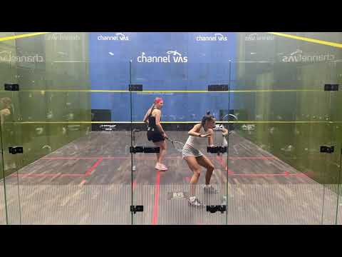 ALISON WATERS v JASMINE HUTTON | PRO SQUASH CHALLENGE SERIES | Full Match Replay