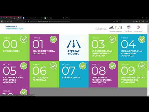 Como pasar el Curso Nacional de Seguridad Vial *EN 20 MINUTOS*