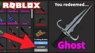 How To Get Free Godlys In Mm2 2019 - secret halloween code new roblox murder mystery 2 youtube