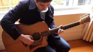 The Last of Us Theme - Gustavo Santaolalla Guitar Cover - (TABS)