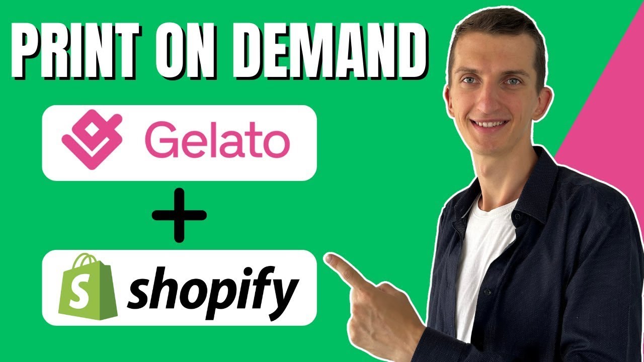 How To Use Gelato With Shopify - Gelato Shopify Integration Print On Demand Dropshipping