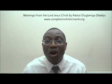 2ND WARNING FROM THE LORD JESUS CHRIST TO MARRIED CHRISTIANS