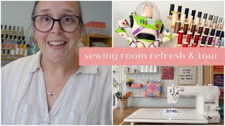 Sewing Room Refresh & Tour!
