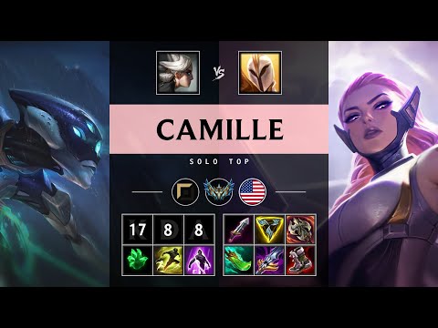 Camille Top vs Kayle - NA Challenger Patch 25.04