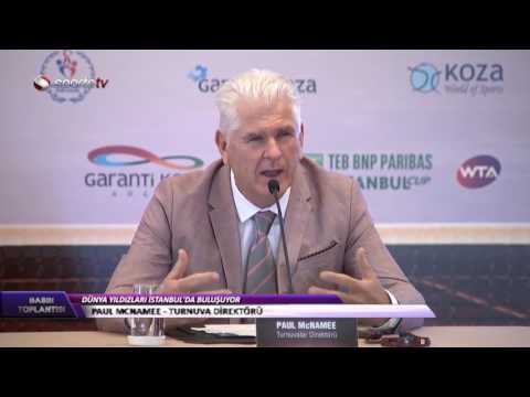 TEB BNP Paribas İstanbul Cup ve İstanbul Open 2017 Basın Toplantısı