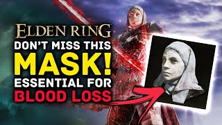 Elden Ring - Don&#39;t Miss This Mask!  ESSENTIAL for Blood Loss Builds - How to Get White Mask