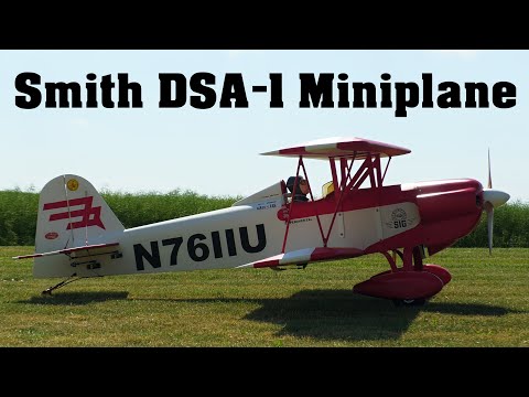 Smith DSA-1 Miniplane | RC dvouplošník | 4K | Halenkovice 2022