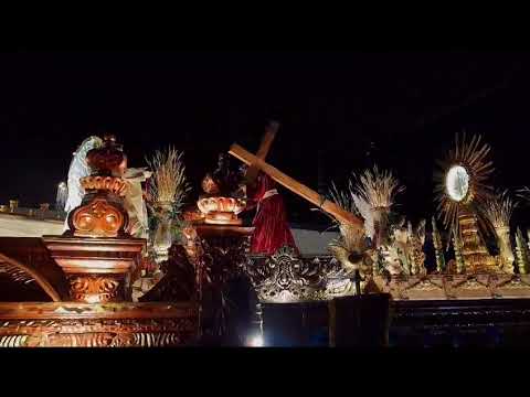 Solemne procesión de Martes Santo 2024 San Juan alotenango Sacatepéquez