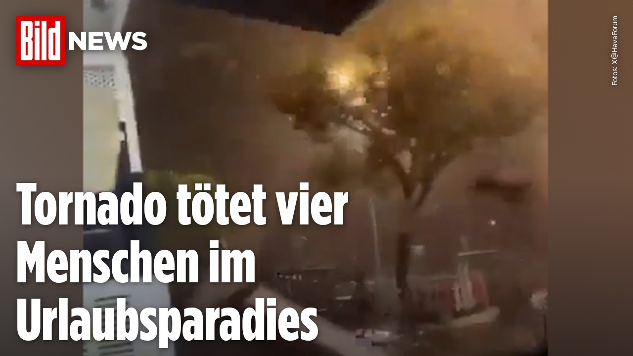 Türkei: Tornado verwüstet Provinz Antalya und tötet vier Menschen auf Baustelle