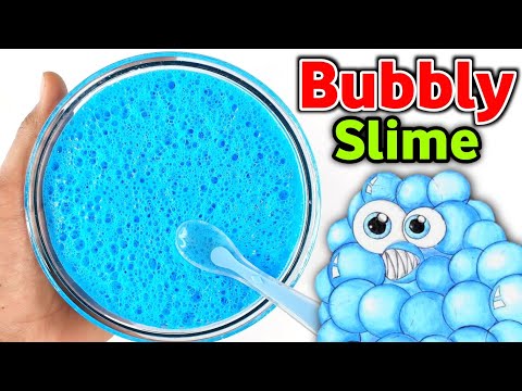 💣SUPER CRUNCHY BUBBLY SLIME💦 How to make Bubbly Slime with Fevicol at home easy [ASMR]