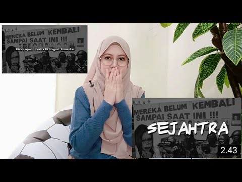 RIZKY APON - CERITA DI NEGERI TEMANKU (OFFICIAL LYRICS VIDEO) REACTION "SAHABATKU DENGARKAN INI"....