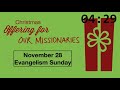 Calvary Baptist Church Union Grove NC 11/28/2021 Sunday Morning Service