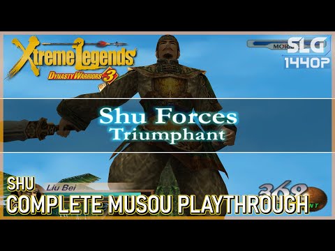 Dynasty Warriors 3: Xtreme Legends Shu - Complete Musou Playthough