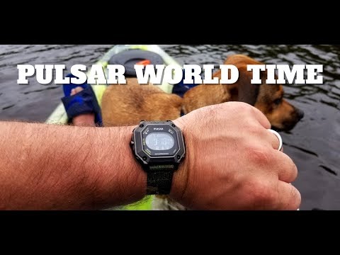 Pulsar World Time and Kayaking With Eddie!