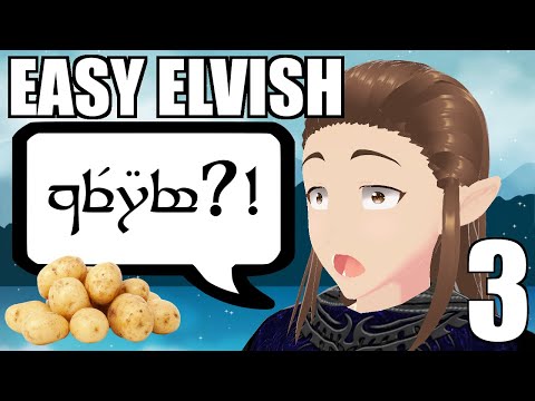 Let's Learn Elvish! Neo-Sindarin Lesson 3: Present Tense and Negation