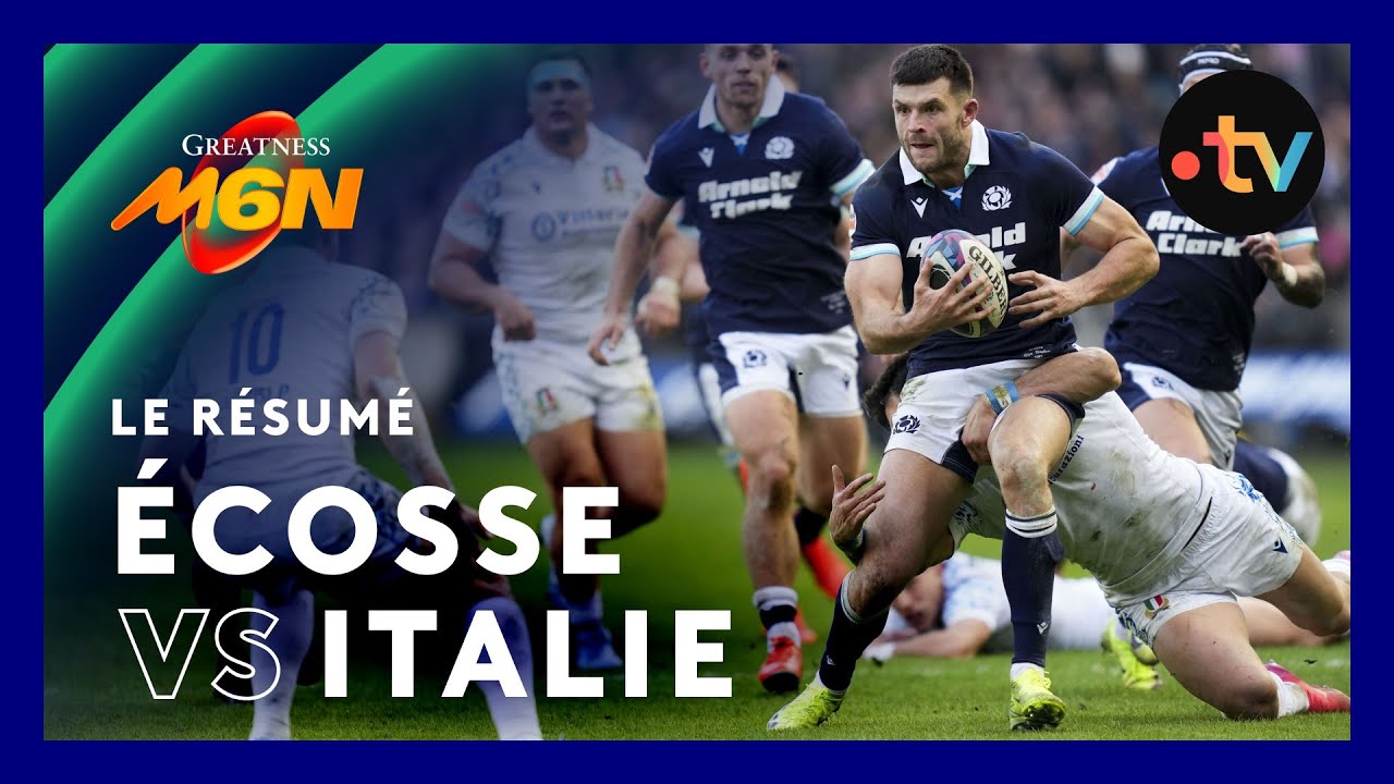 Six Nations 2025 : le résumé de Écosse - Italie