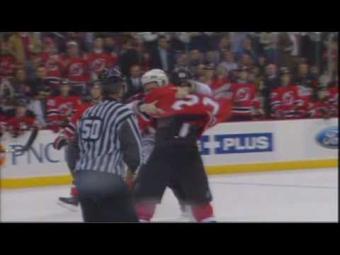 Ian Laperriere vs David Clarkson