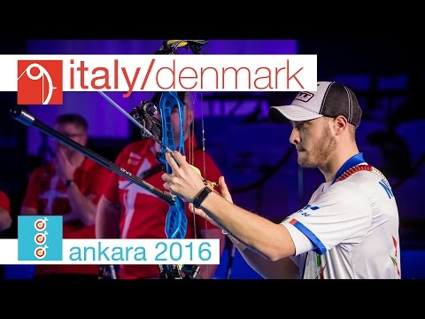 Italy v Denmark – Compound Men's Team Gold Final | Ankara 2016