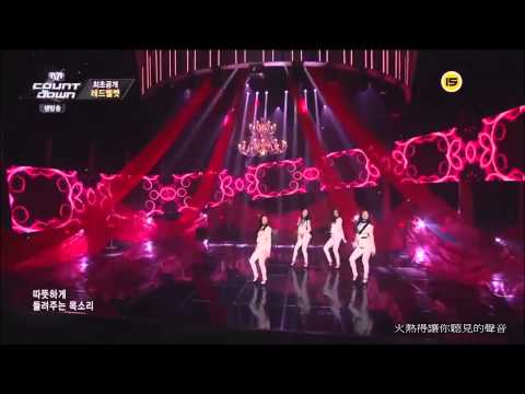 [HD中字]Red Velvet Be natural live M!Count down