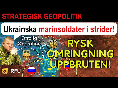 Ukrainska marinkåren gör det omöjliga, överrumplar ryska styrkor och öppnar vägen för reträtt.