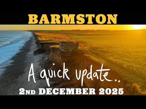 Wie lange bleibt dieser Pillenkasten aus dem Zweiten Weltkrieg noch? #eastyorkshire #erosion #rea...