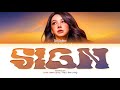 BOWKYLION Sign Lyrics (โบว์คิเลียน Sign เนื้อเพลง) [Color Coded Lyrics]