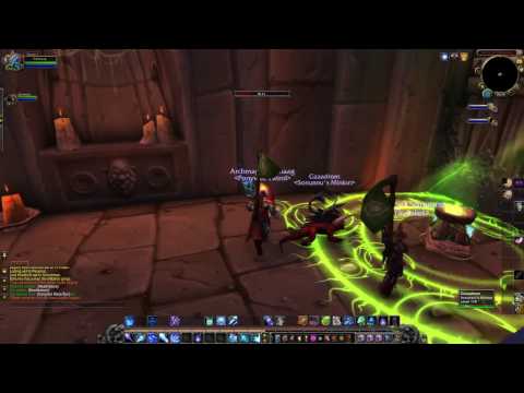 World of Warcraft 7.2.0 Rated 2v2 Mage Warlock vs cheater Russians