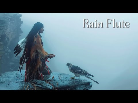 Flute and Rain | Native American Flute Music for Sleeping, Studying, Reading, Relaxation