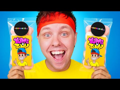 TESTAR YUMI & TOMUS EGNA HEMMAKVÄLL GODIS