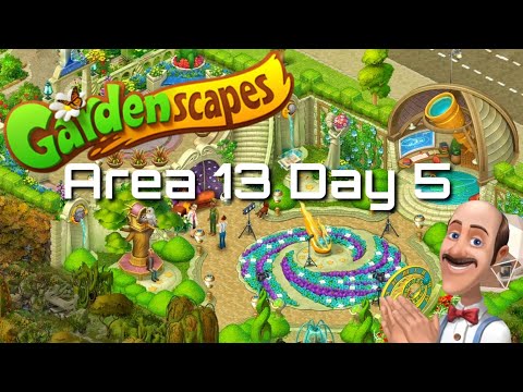 Area 13 Day 5 | Playrix Gardenscapes