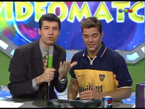 Ricky Martin and Tinelli call Abula - Videomatch 99