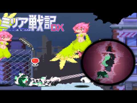 Echidna wars DX Laura Secret town gameplay