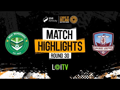 Bray Wanderers 1-4 Galway United