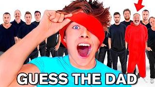 Son Tries to Find his DAD Blindfolded!