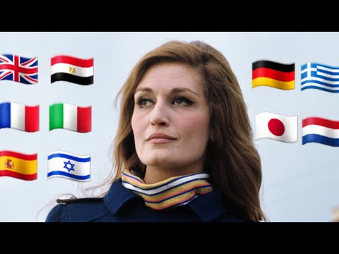 Dalida speaking and singing in 10 languages #Dalida #languages