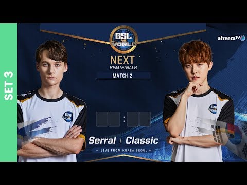Starcraft 2 -  GSL vs the World 2019 - Serral vs Classic - RO.4 - Set 3