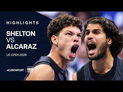 US OPEN 2026 : QUEL EXPLOIT ! Après une ÉNORME bataille, Ben Shelton FAIT TOMBER Carlos Alcaraz