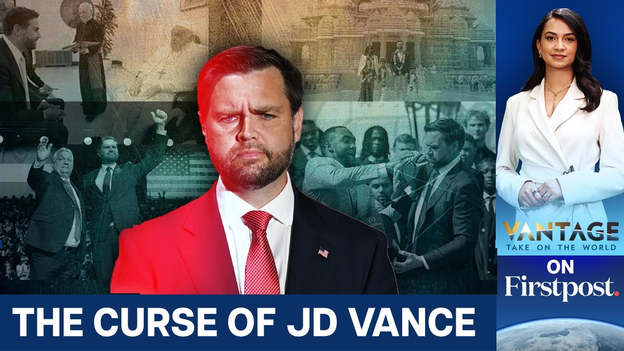 What is 'The Curse of JD Vance'? US VP's Incredibly Bad Timing | Vantage on Firstpost | N18G