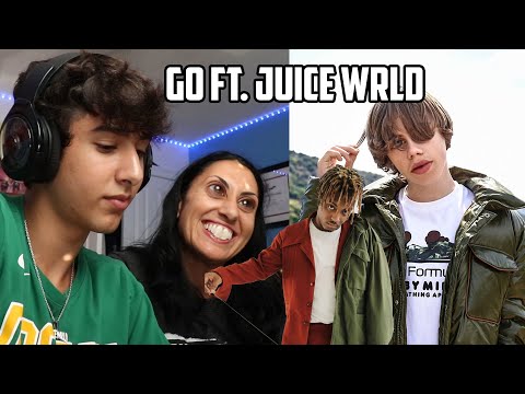MOM REACTS TO GO Ft. Juice WRLD