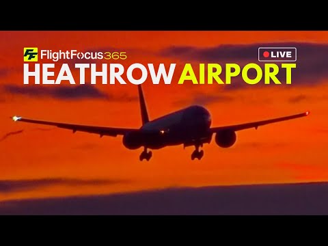 Heathrow Airport Live - Tuesday 13th January 2026