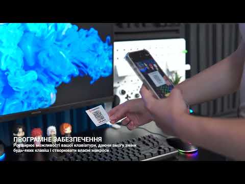 Ігрова клавіатура GAMEPRO MK180B (Red) Hot-Swap RGB Чорний