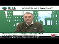 Sportello Pensionati 31 marzo 2025 con Paolo Mattea