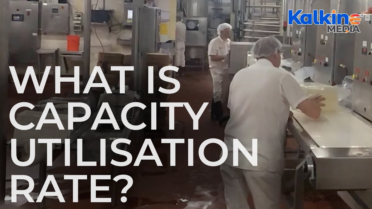 What is capacity utilisation rate?