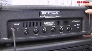 Video thumbnail for MESA BOOGIE M-3 Carbine Head 19 Zoll by session