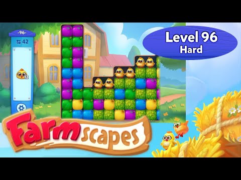 Farmscapes Level 96 Hard | No Boosters | Playrix