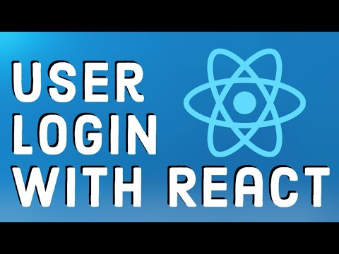 React Tutorial 13 How To Create a User Login with React js