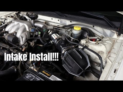 How To Install Weapon R Dragon Short Ram Intake On Nissan Maxima!