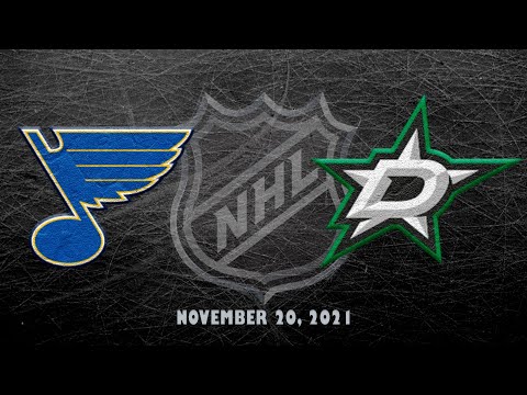 NHL Blues vs Stars | Nov.20, 2021