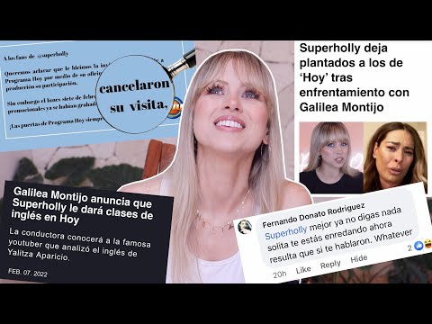 ACLARANDO todo el drama con Galilea y el programa HOY | #CaféConHolly
