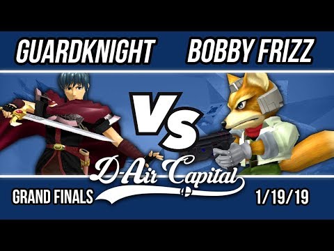 D-Air Capital 13 - GuardKnight (Marth) Vs. Bobby Frizz (Fox) - Top 8 GRAND FINALS